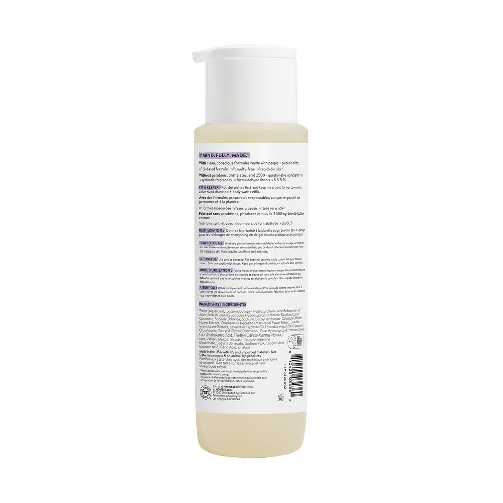 Shampoo + Body Wash, Value Size, Calm