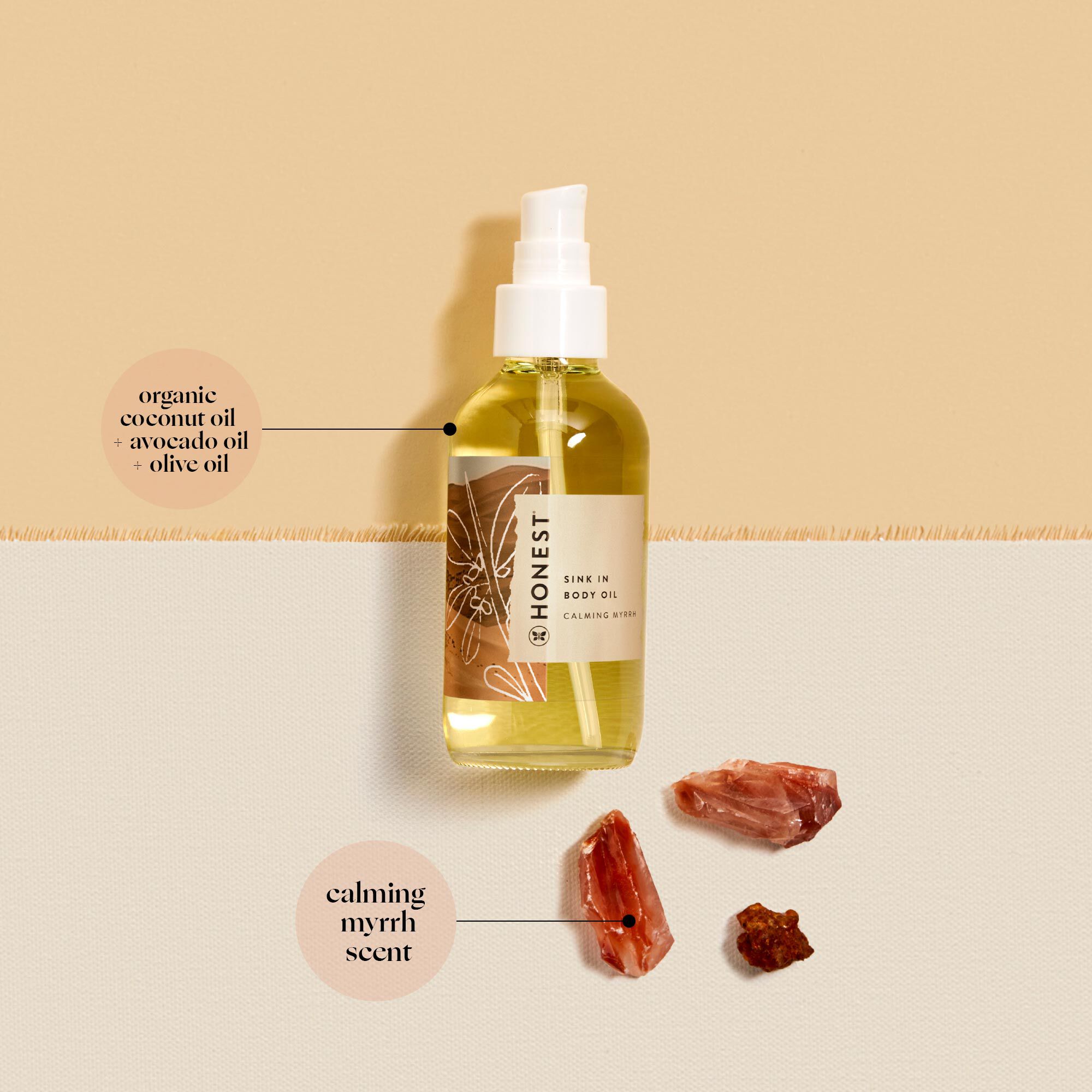 Sink In Body Oil