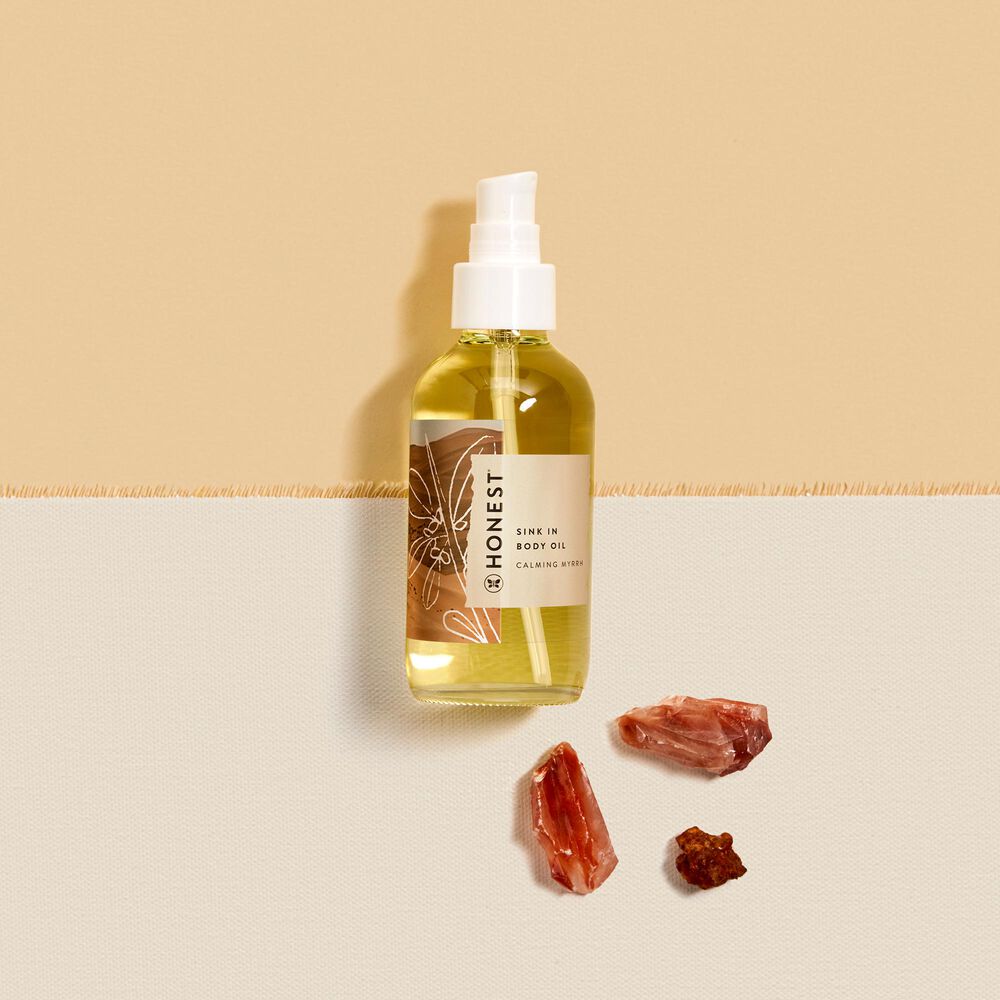 Sink In Body Oil