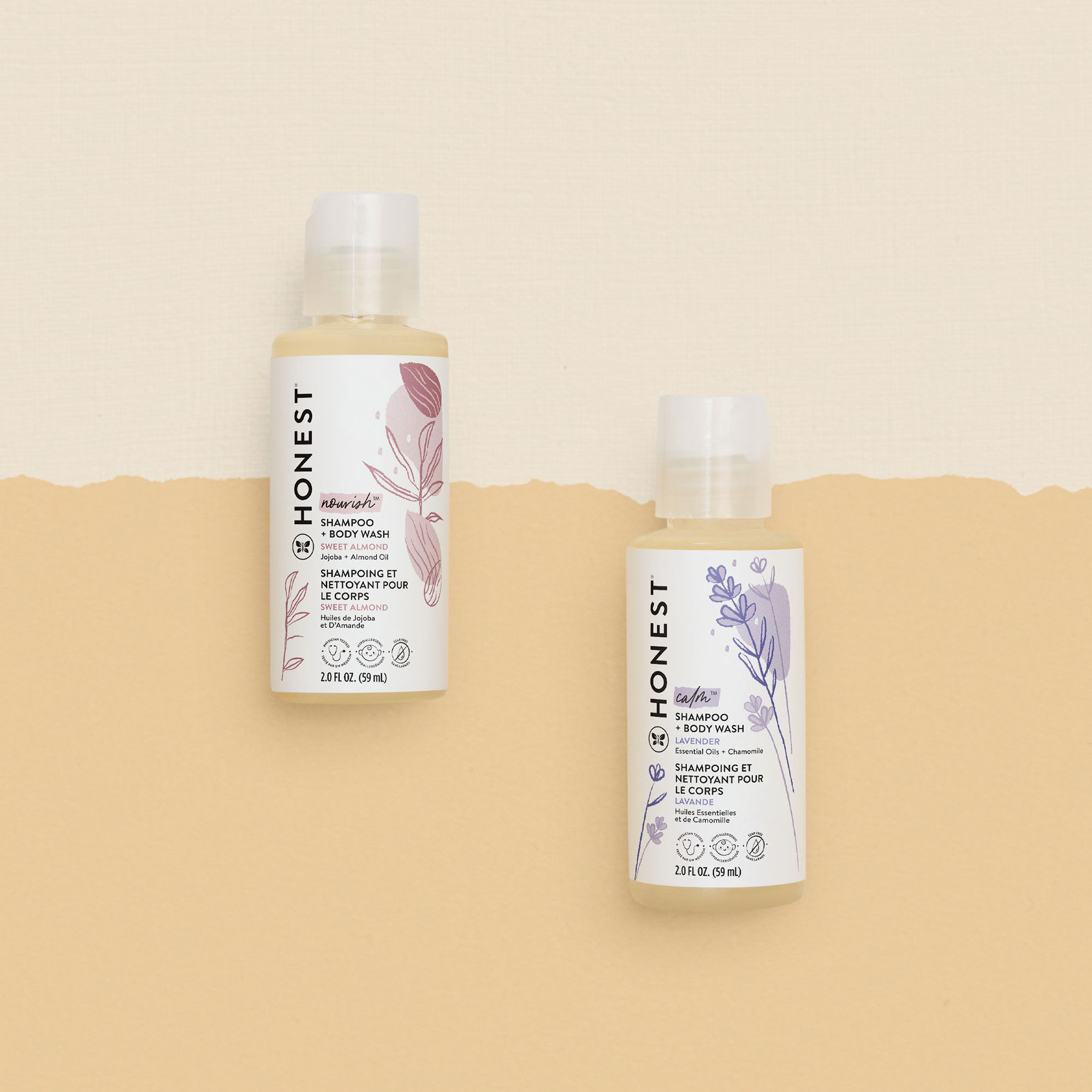 Shampoo + Body Wash, Travel Size