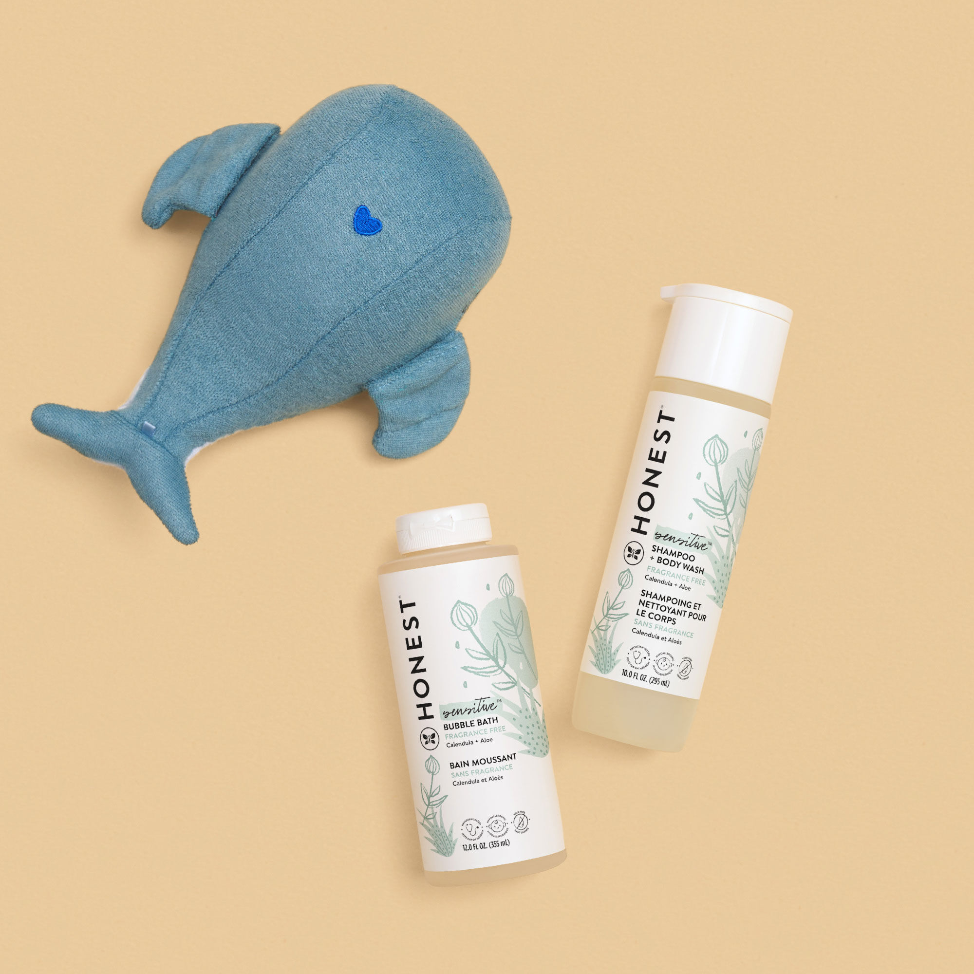Bathtime Buddies Gift Set, Sensitive
